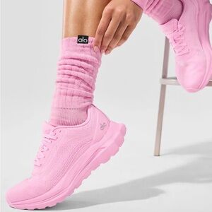 Alo Unisex Scrunch Sock 🌸💕Sweet Pink
